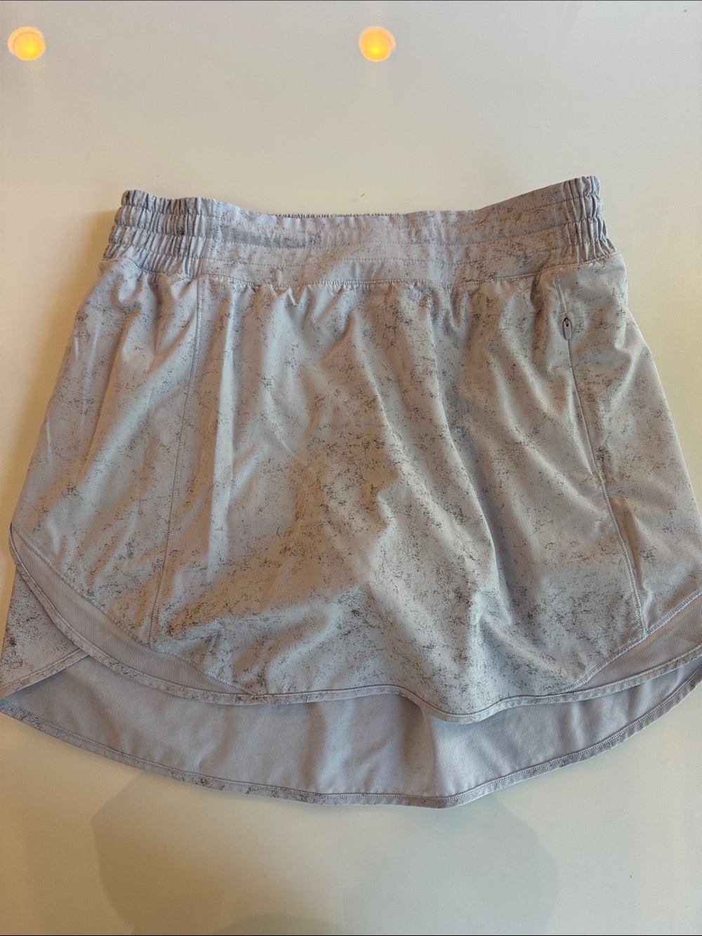 lululemon athletica Light Gray Women's Athletic Skort